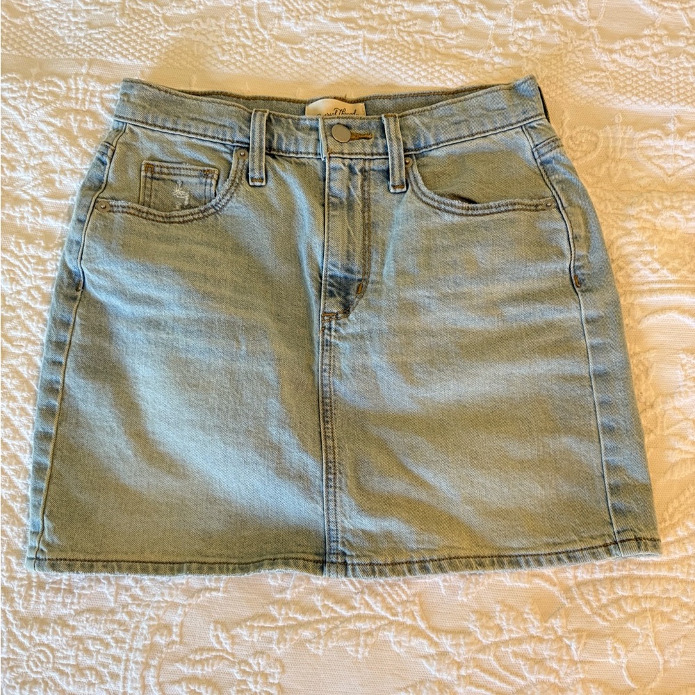 Denim Skirt
